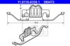 BMW 34216758059 Spring, brake caliper